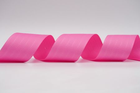 Hot Pink Fret Pattern Grosgrain Ribbon_K1747-501